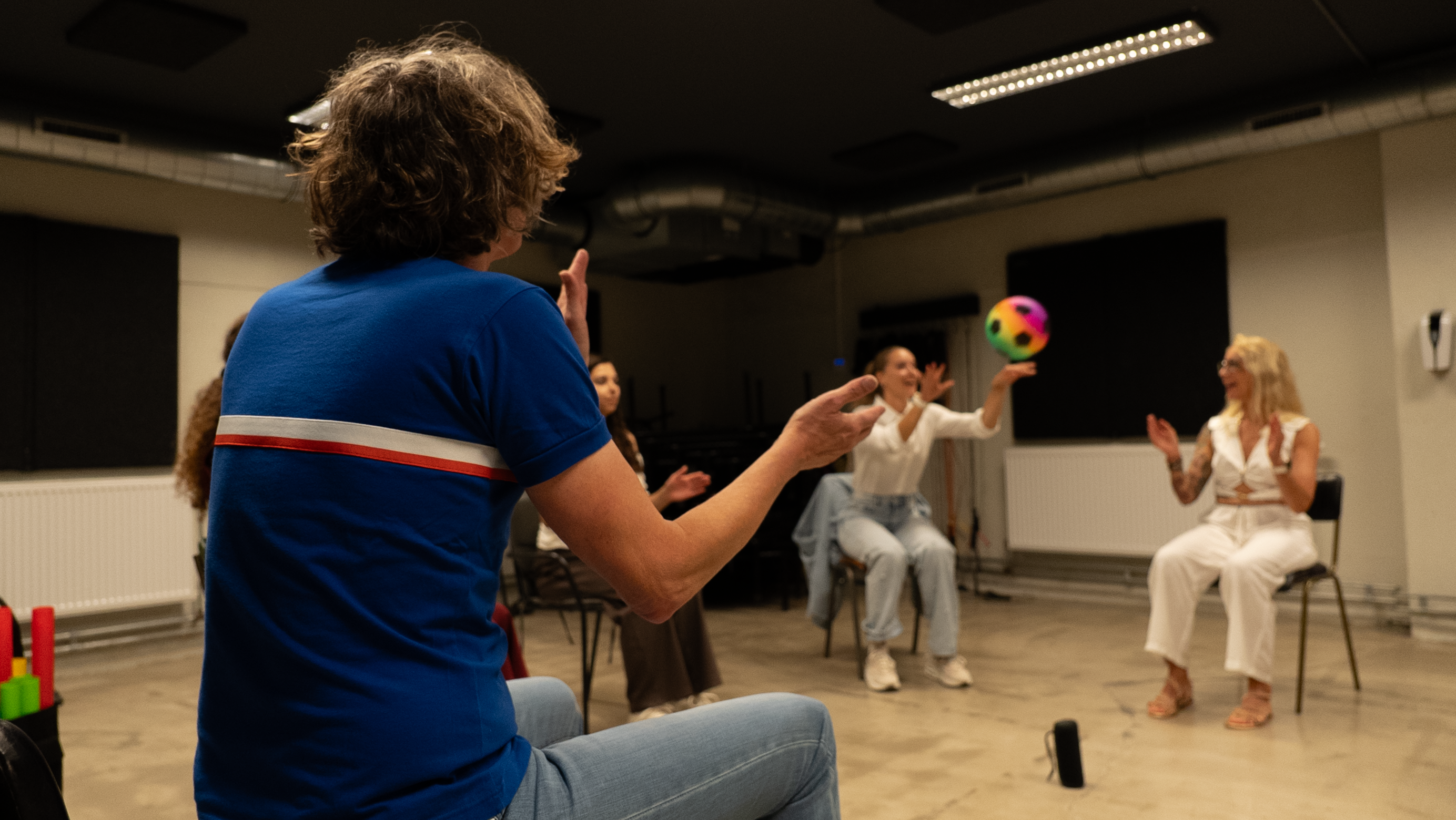Team speelt spel